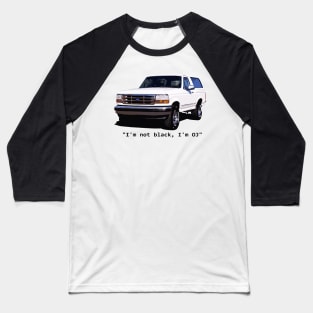 OJ Simpson Bronco Baseball T-Shirt